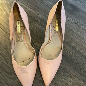 Light pink heels